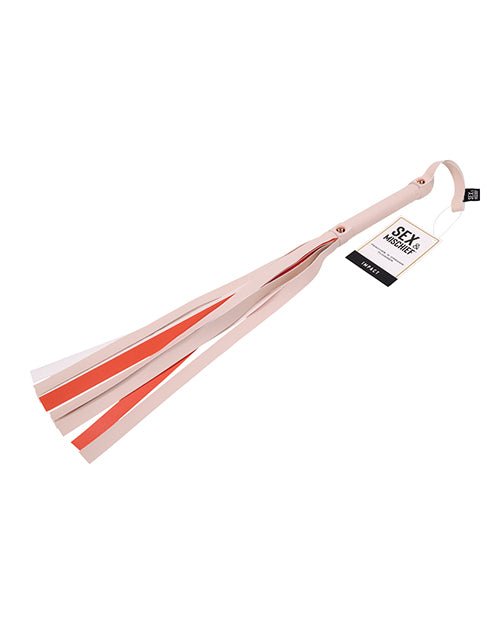 Sex & Mischief Peaches 'n CreaMe Stripe Flogger | Shop Lowest Prices at fonlove.shop