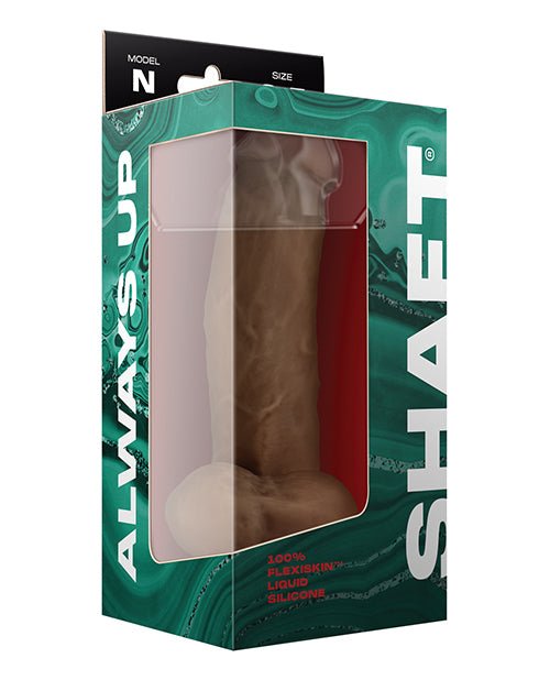 Shaft Model N Flexskin Liquid Silicone Dong W/balls - Oak | Shop Lowest Prices at fonlove.shop