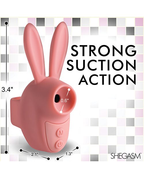 Shegasm Sucky Bunny Clit Stimulator - Pink | Shop Lowest Prices at fonlove.shop