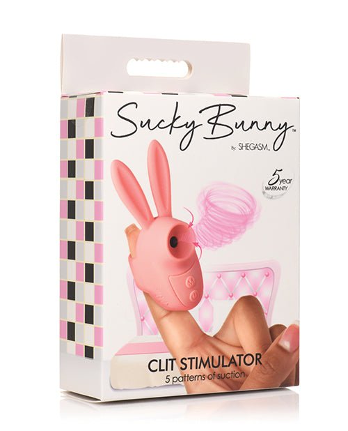 Shegasm Sucky Bunny Clit Stimulator - Pink | Shop Lowest Prices at fonlove.shop