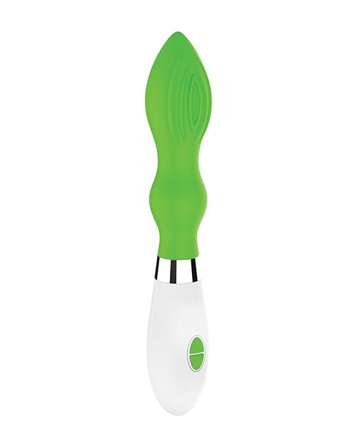 Shots Luminous Astraea Silicone 10 Speed Vibrator - Green | Shop Lowest Prices at fonlove.shop