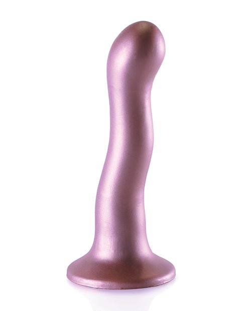 Shots Ouch 7" Curvy G - Spot Dildo - Rose Gold | Shop Lowest Prices at fonlove.shop