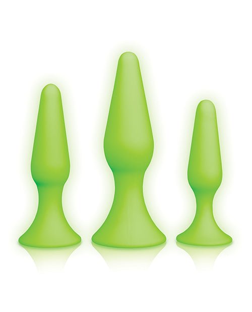 Shots Ouch Butt Plug Set - Glow in the Dark | Shop Lowest Prices at fonlove.shop