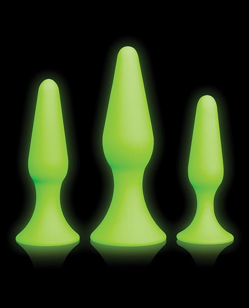 Shots Ouch Butt Plug Set - Glow in the Dark | Shop Lowest Prices at fonlove.shop