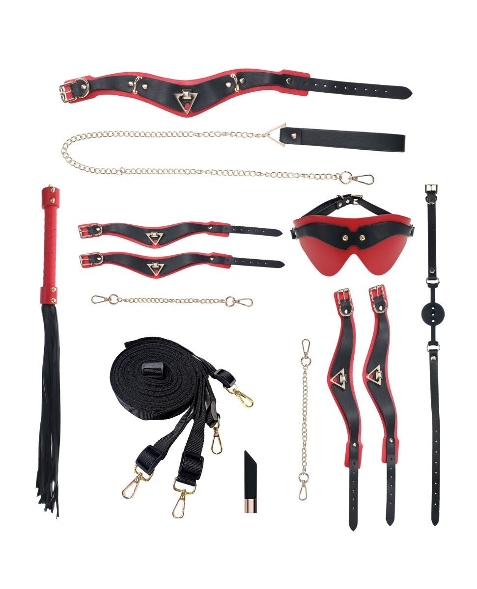 Shots Ouch! Milan Collection Bondage Kit with Bag | Shop Lowest Prices at fonlove.shop