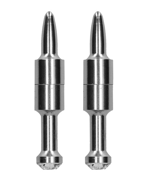 Shots Ouch Pin Magnetic Nipple Clamps - Silver | Shop Lowest Prices at fonlove.shop