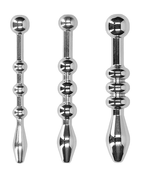 Shots Ouch Urethral Sounding Metal Plug Set - 58mm | Shop Lowest Prices at fonlove.shop