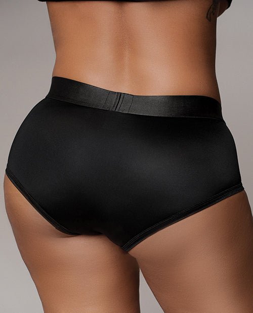Shots Ouch Vibrating Strap On Brief - Black XL/XXL | Shop Lowest Prices at fonlove.shop