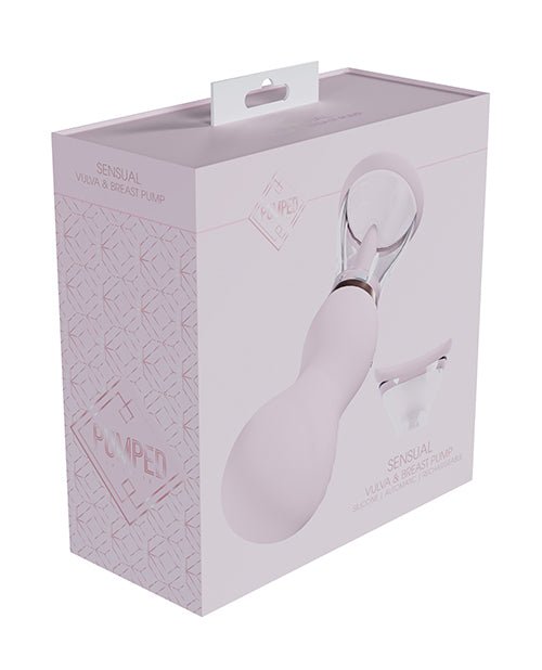 Shots Pumped Sensual Rechargeable Vulva & Breast Pump - Pink | Shop Lowest Prices at fonlove.shop