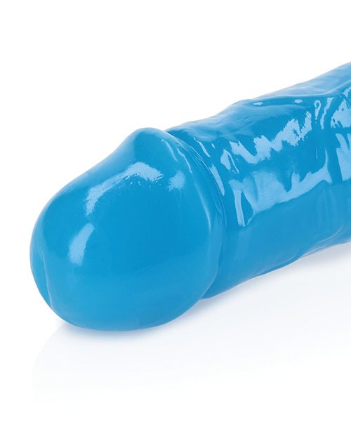 Shots Realrock 15" Double Dong Glow In The Dark | Shop Lowest Prices at fonlove.shop