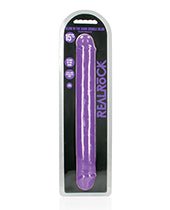 Shots Realrock 15" Double Dong Glow In The Dark | Shop Lowest Prices at fonlove.shop