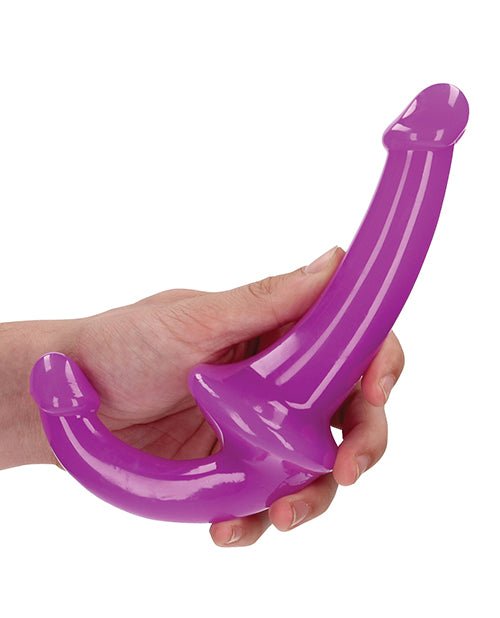 Shots RealRock 6" Strapless Strap On Glow in the Dark - Neon Purple | Shop Lowest Prices at fonlove.shop