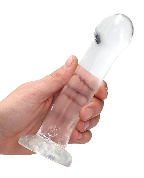 Shots Realrock Crystal Clear 7" Dildo | Shop Lowest Prices at fonlove.shop