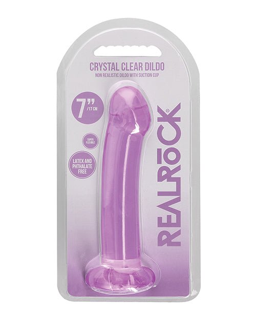 Shots Realrock Crystal Clear 7" Dildo | Shop Lowest Prices at fonlove.shop