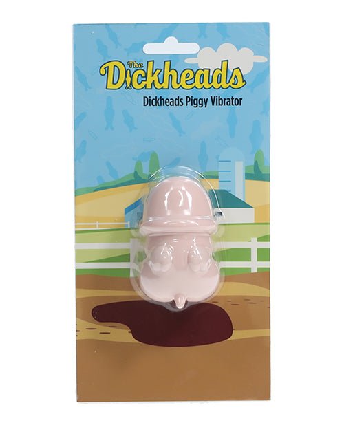 Shots The Dickheads 10 Speed Piggy Silicone Vibrator - Pink | Shop Lowest Prices at fonlove.shop