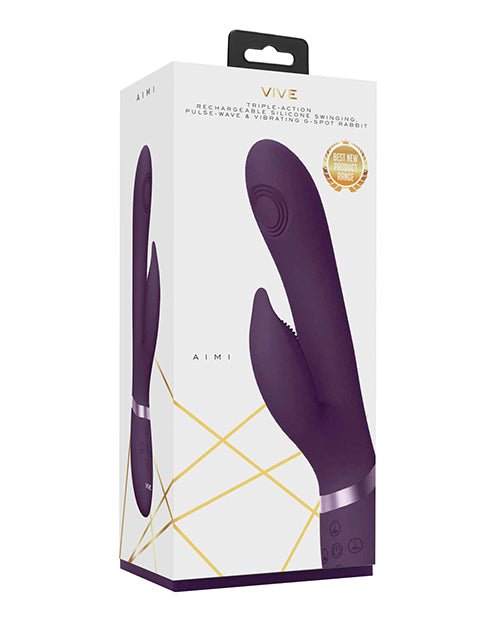 Shots Vive Aimi Pulse G - Spot Rabbit - Purple | Shop Lowest Prices at fonlove.shop