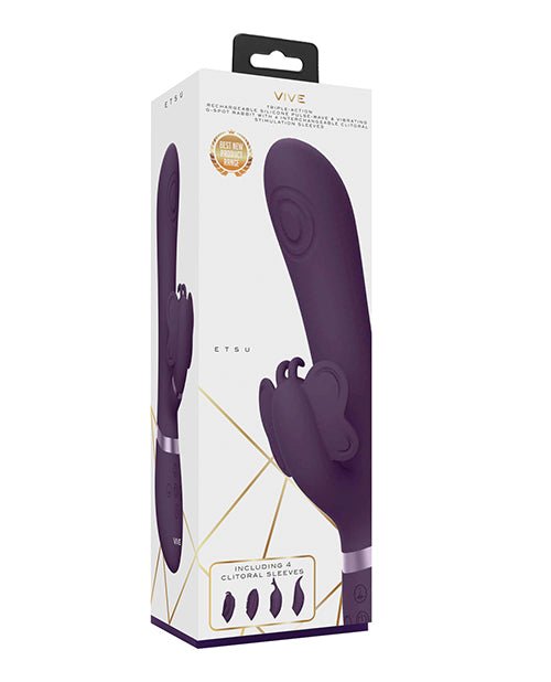 Shots Vive Etsu Pulse G - Spot Rabbit with interchangeable Clitoral Attachments | Shop Lowest Prices at fonlove.shop