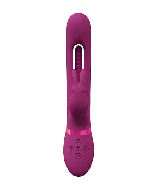 Shots Vive Mika Flapping Tongue Rabbit Vibrator - Pink | Shop Lowest Prices at fonlove.shop