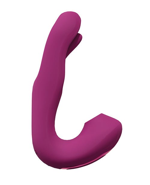 Shots Vive Yuna Dual Action Airwave Vibrator & G - Spot Stimulator - Pink | Shop Lowest Prices at fonlove.shop
