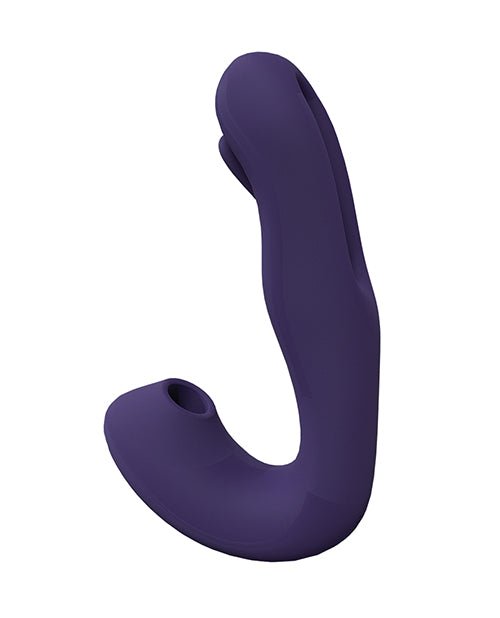 Shots Vive Yuna Dual Action Airwave Vibrator & G - Spot Stimulator - Purple | Shop Lowest Prices at fonlove.shop
