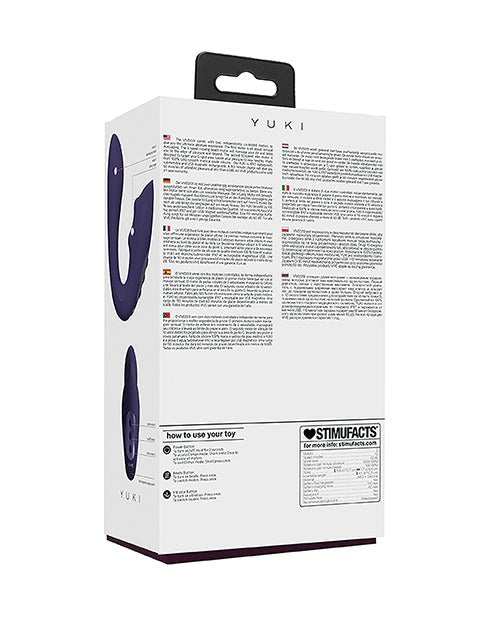 Shots Yuki Dual Action G - Spot Vibrator w/Massaging Beads - Purple | Shop Lowest Prices at fonlove.shop