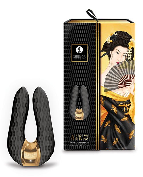 Shunga Aiko Intimate Massager - Black | Shop Lowest Prices at fonlove.shop