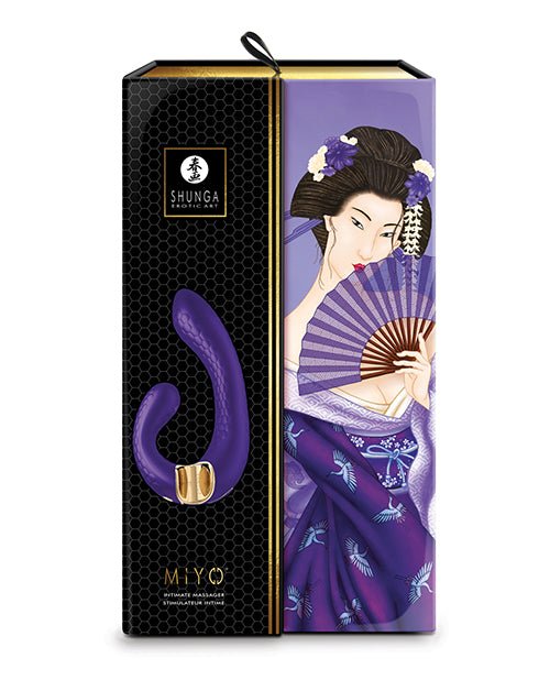 Shunga Miyo Intimate Massager - Purple | Shop Lowest Prices at fonlove.shop