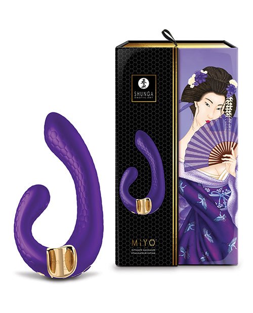 Shunga Miyo Intimate Massager - Purple | Shop Lowest Prices at fonlove.shop