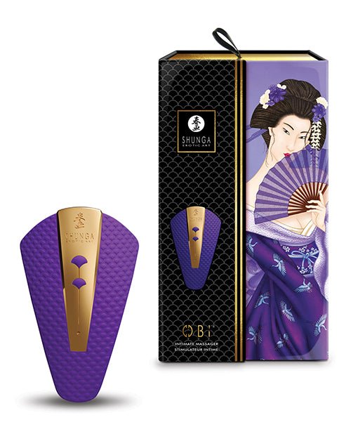 Shunga Obi Intimate Massager - Purple | Shop Lowest Prices at fonlove.shop