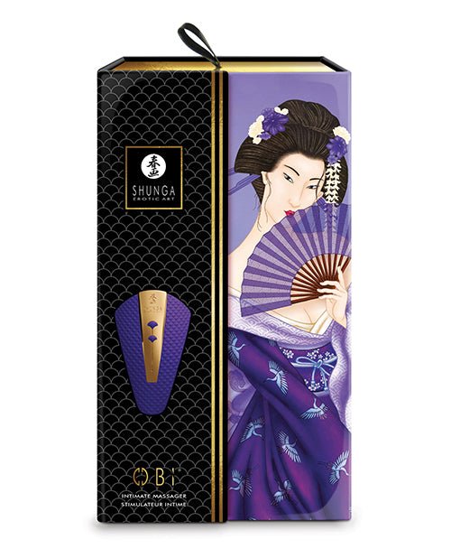 Shunga Obi Intimate Massager - Purple | Shop Lowest Prices at fonlove.shop