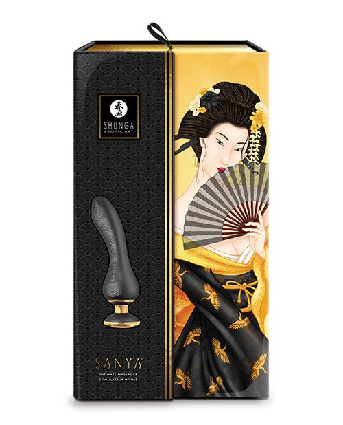 Shunga Sanya Intimate Massager - Black | Shop Lowest Prices at fonlove.shop