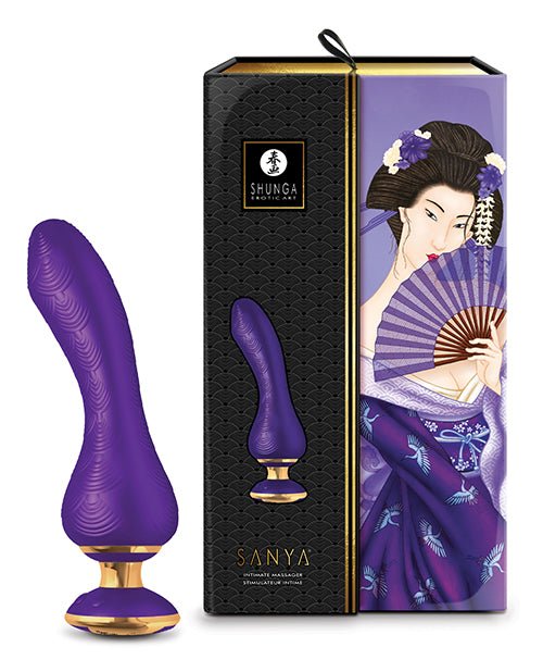 Shunga Sanya Intimate Massager - Purple | Shop Lowest Prices at fonlove.shop