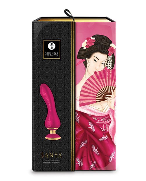 Shunga Sanya Intimate Massager - Raspberry | Shop Lowest Prices at fonlove.shop