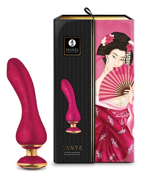 Shunga Sanya Intimate Massager - Raspberry | Shop Lowest Prices at fonlove.shop
