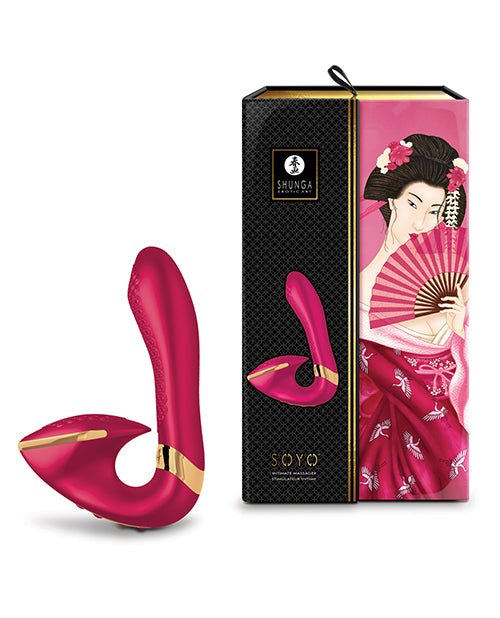 Shunga Soyo Intimate Massager - Raspberry | Shop Lowest Prices at fonlove.shop