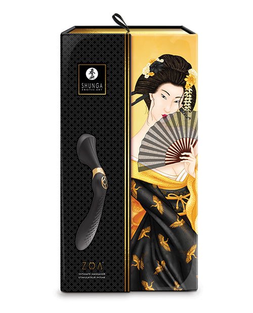 Shunga Zoa Intimate Massager - Black | Shop Lowest Prices at fonlove.shop