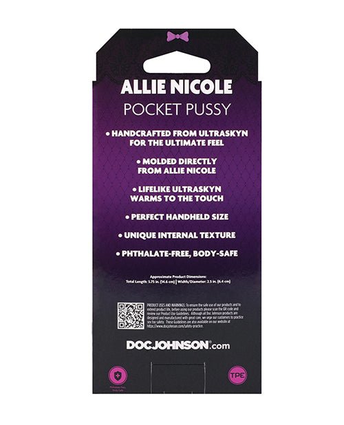 Signature Strokers ULTRASKYN Pocket Pussy - Allie Nicole, Vanilla | Shop Lowest Prices at fonlove.shop
