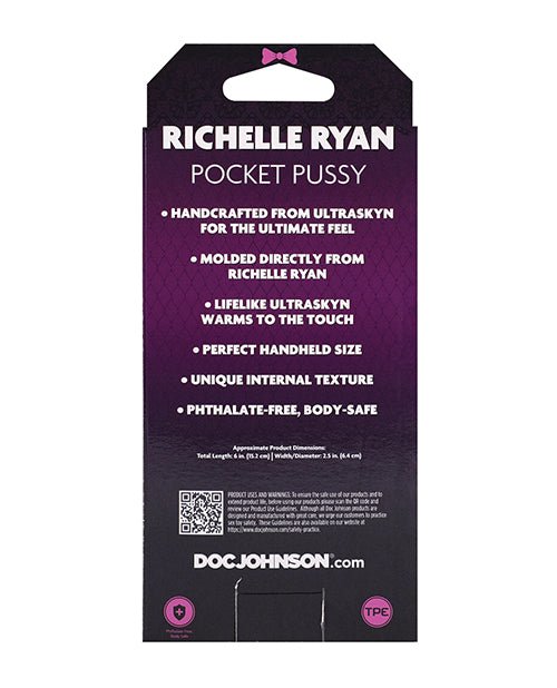 Signature Strokers ULTRASKYN Pocket Pussy - Richelle Ryan, Vanilla | Shop Lowest Prices at fonlove.shop