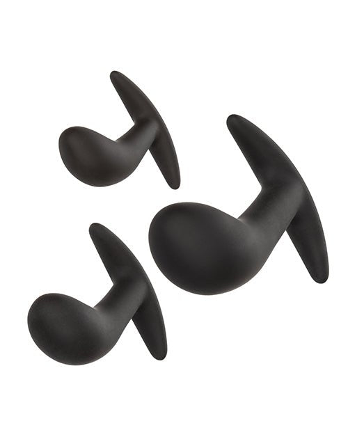 Silicone Anal Training Prostate Kit - Black | Shop Lowest Prices at fonlove.shop