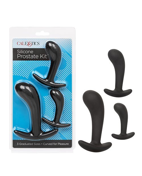 Silicone Anal Training Prostate Kit - Black | Shop Lowest Prices at fonlove.shop