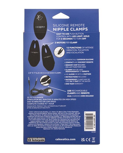 Silicone Nipple Clamps W/remote | Shop Lowest Prices at fonlove.shop