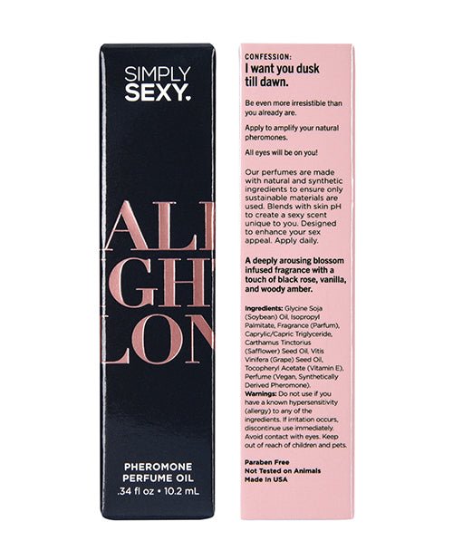 Simply Sexy Pheromone Perfume Oil Roll On - .34 oz All Night Long | Shop Lowest Prices at fonlove.shop