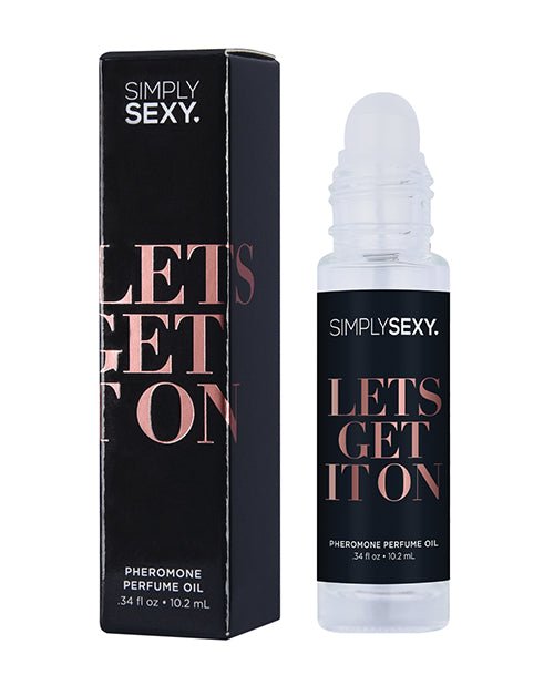 Simply Sexy Pheromone Perfume Oil Roll On - .34 oz Let's Get It On | Shop Lowest Prices at fonlove.shop