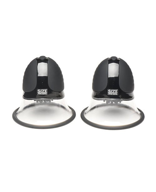 Size Matters 10X Rotating Silicone Nipple Suckers w/ 4 Attachments - Black | Shop Lowest Prices at fonlove.shop