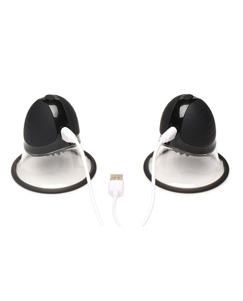Size Matters 10X Rotating Silicone Nipple Suckers w/ 4 Attachments - Black | Shop Lowest Prices at fonlove.shop