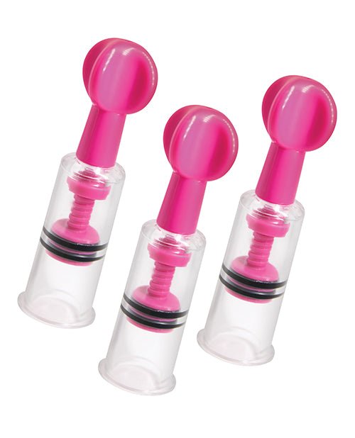 Size Matters MAXtwist Clit & Nipple Triple Sucker Set - Pink | Shop Lowest Prices at fonlove.shop