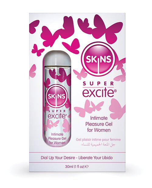 Skins Super Excite Clitoral Stimulation Gel - 30 ml | Shop Lowest Prices at fonlove.shop