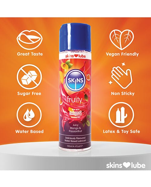 Skins Water Based Lubricant - 4.4 oz Mango & Passion Fruit | Shop Lowest Prices at fonlove.shop