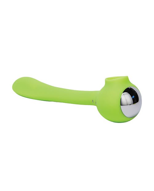 Space Lunar Licker Bendable Clitoral & G - Spot Vibe - Neon Green | Shop Lowest Prices at fonlove.shop