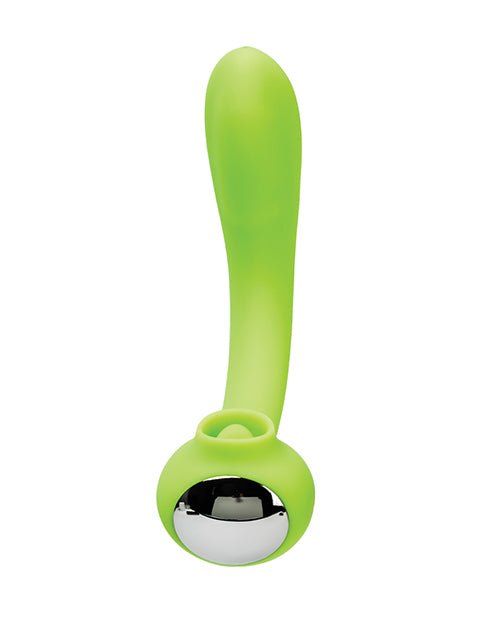 Space Lunar Licker Bendable Clitoral & G - Spot Vibe - Neon Green | Shop Lowest Prices at fonlove.shop